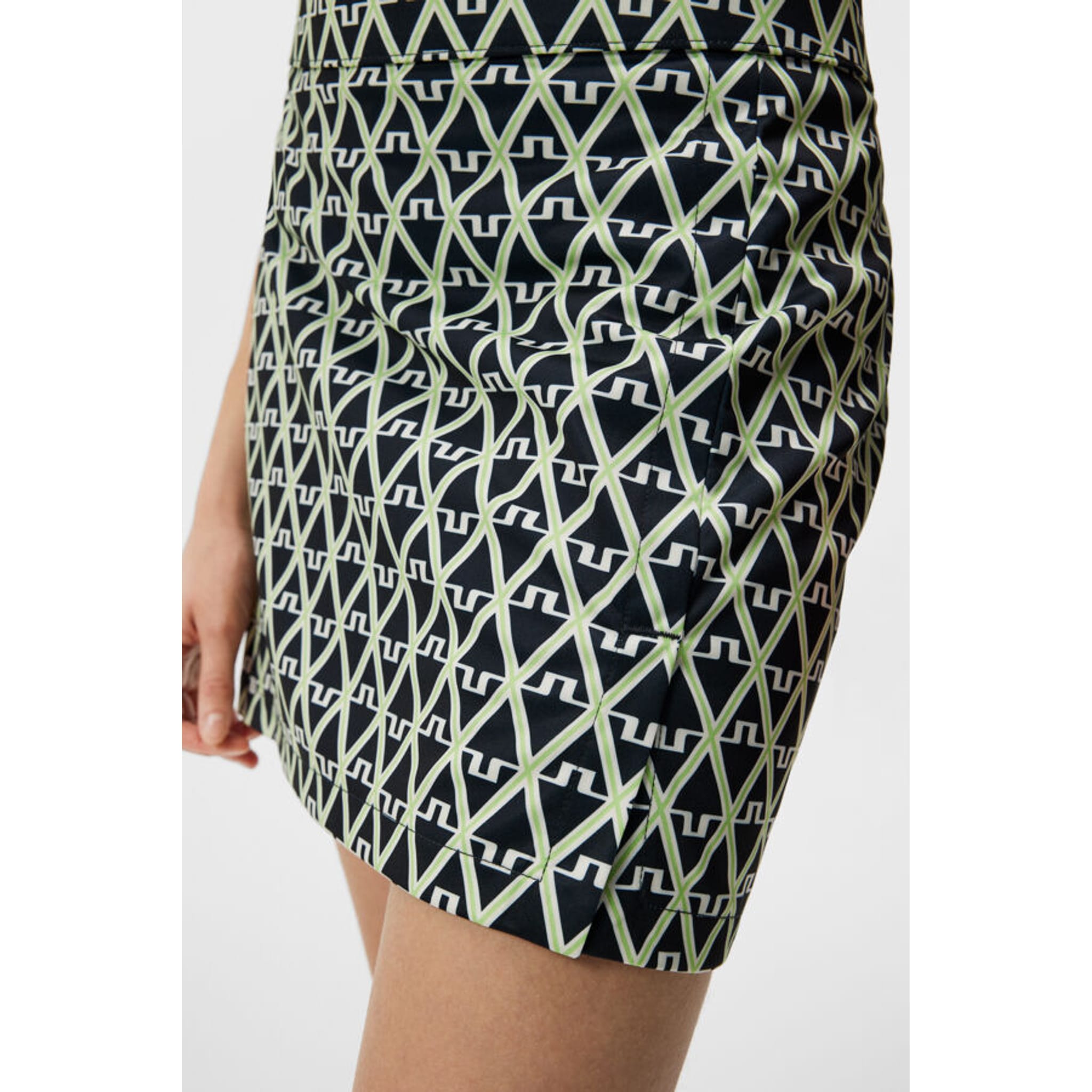 J. Lindeberg Amelie Mid Leo Print Skort pro dámy