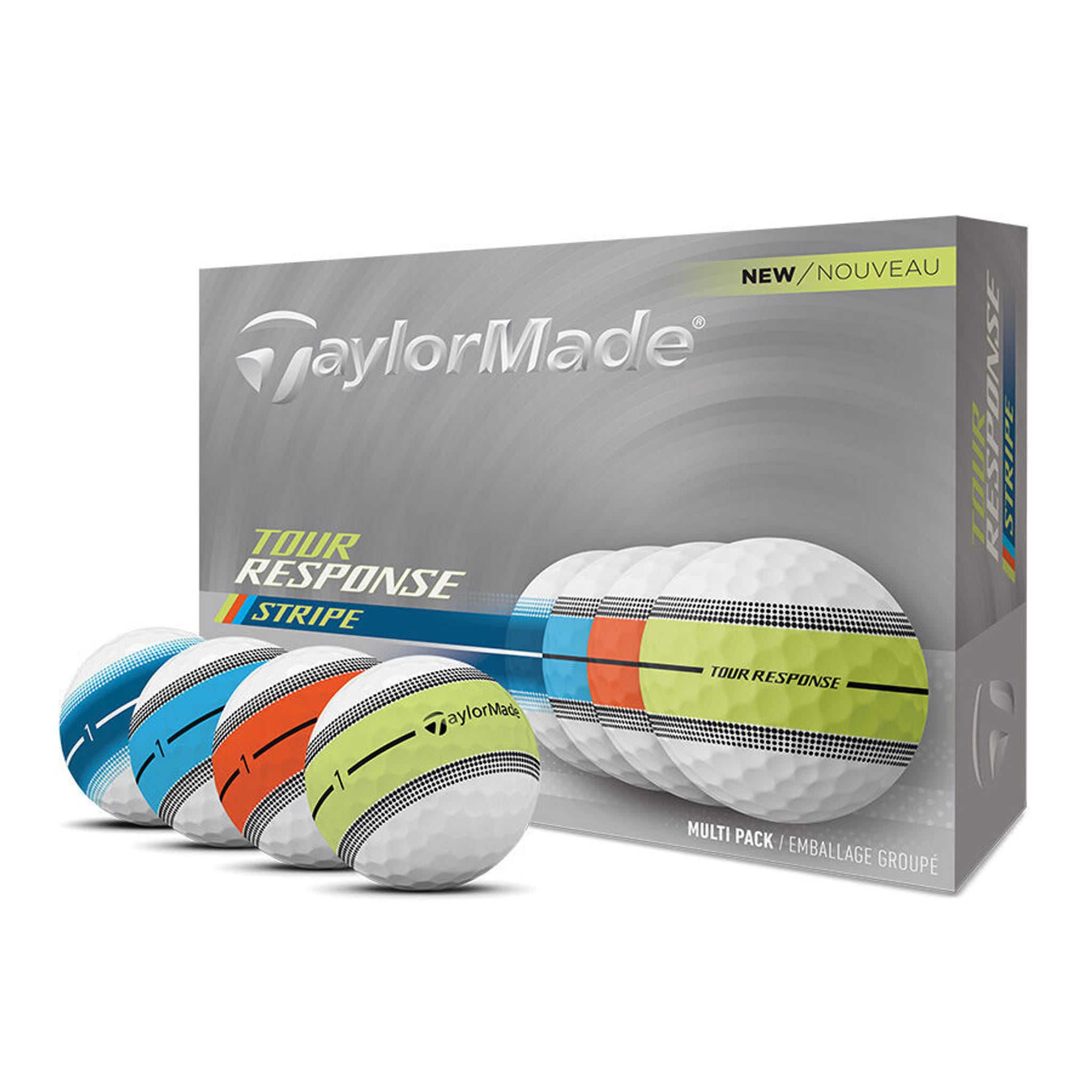 TaylorMade Tour Response Stripe Golfbälle